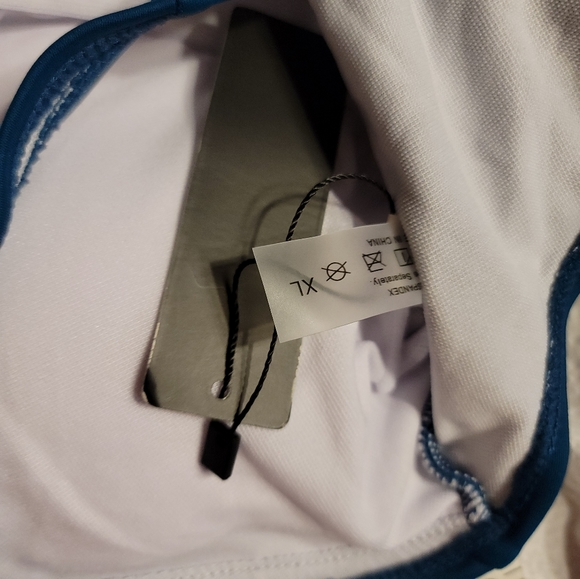 NWT GLAMOUR SWIM SLIMMING PADDED RUCHED RETRO VIBE SWIM BATHING SUIT XL - Picture 12 of 12